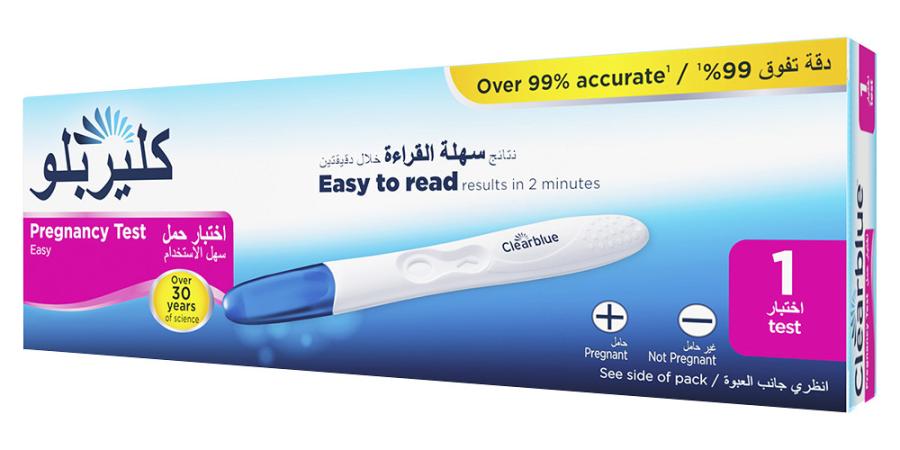 احصلي على نتائج دقيقة وسريعة باستخدام اختبار الحمل Clearblue